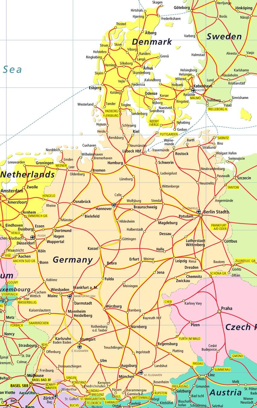 Dänemark Touristenattraktionen anzeigen